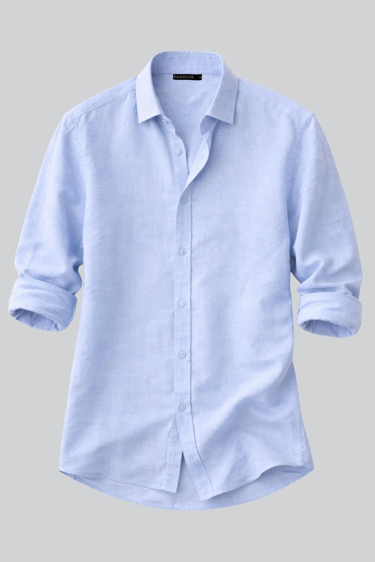 LINEN SHIRT | GLACIER BLUE