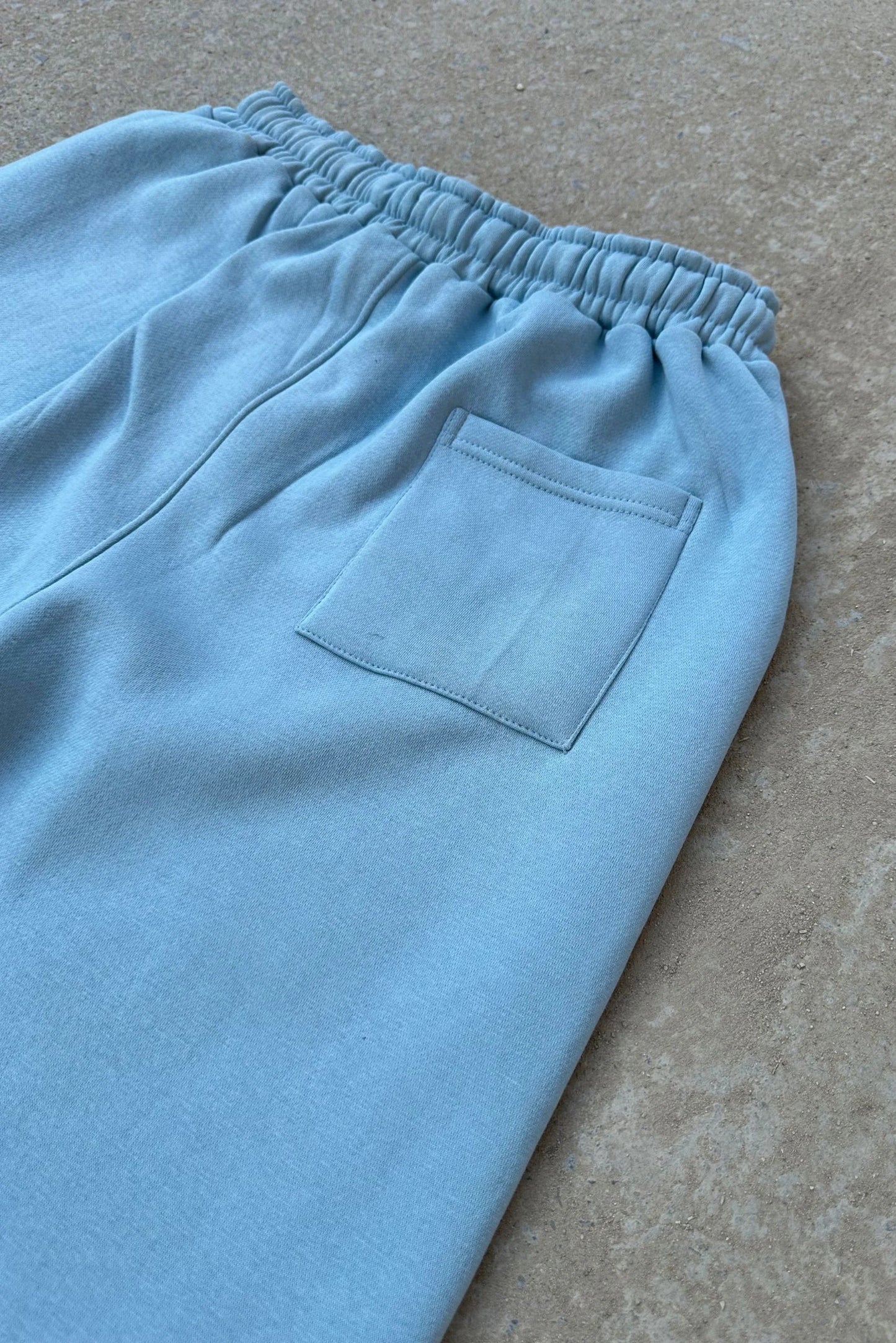 23 WIDE LEG BAGGY TROUSERS | SLATE BLUE