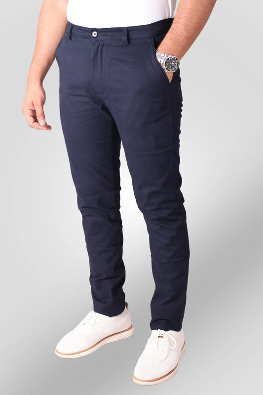 NAVY CHINO PANTS (CP01)