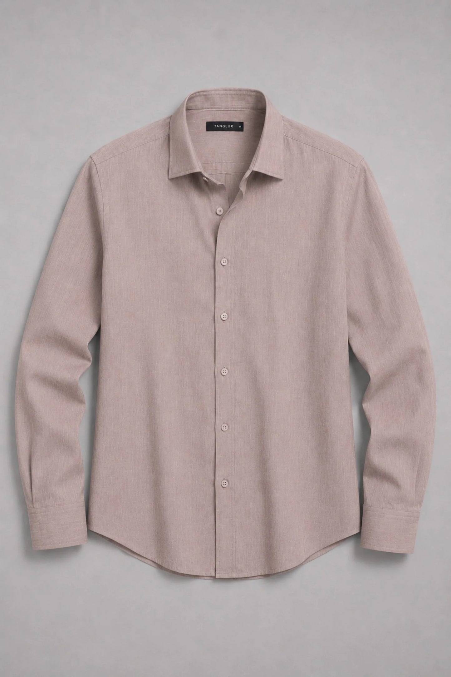 LINEN SHIRT | DUST PINK