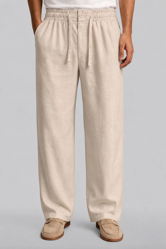 LINEN TROUSER | BEIGE