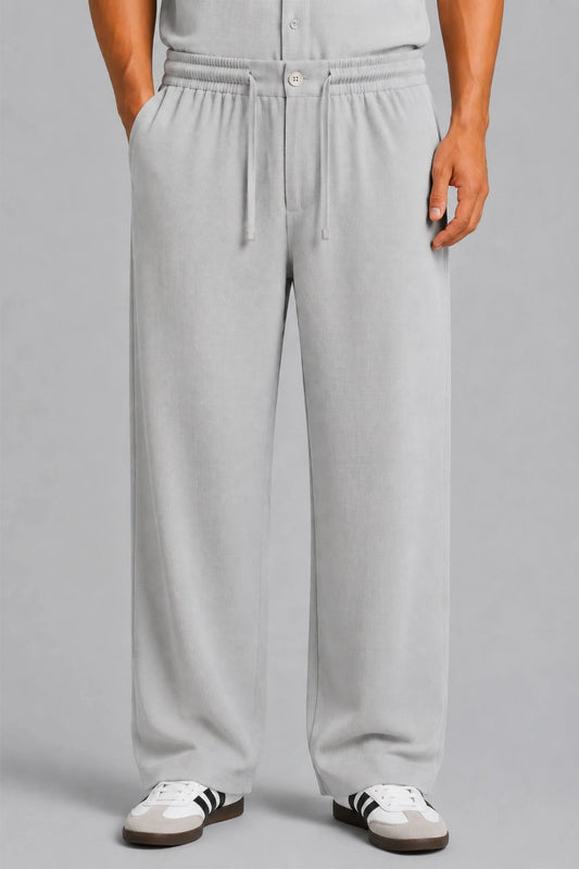 WAFFLE TROUSER | SLATE GREY