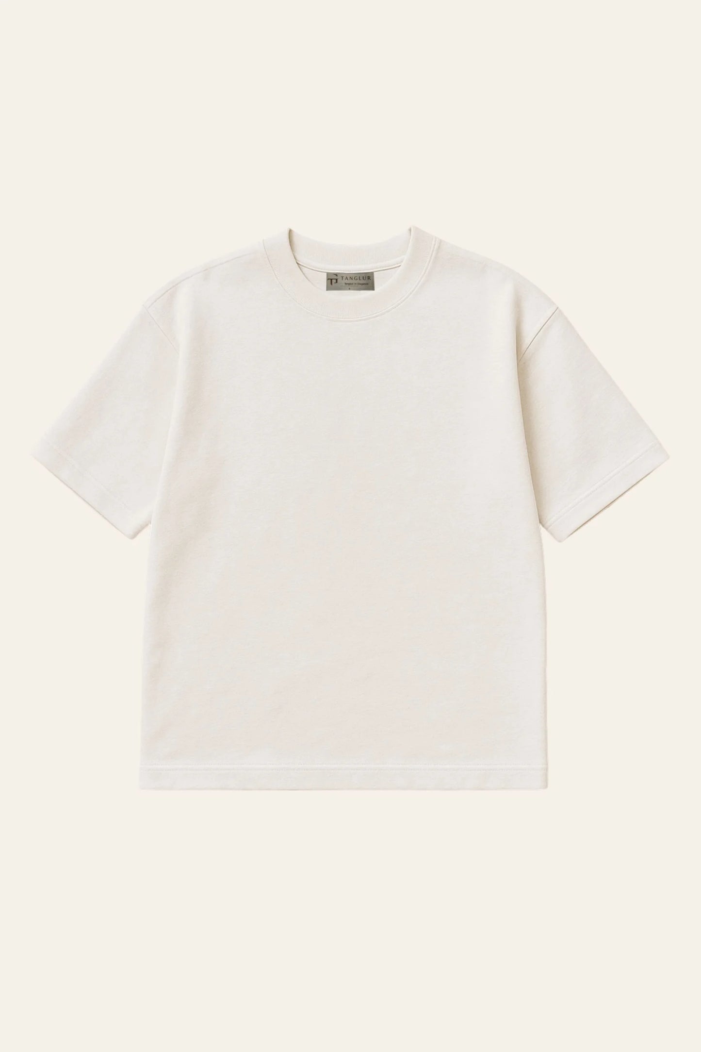 HEAVY GSM DROP SHOULDER TEE | WHITE