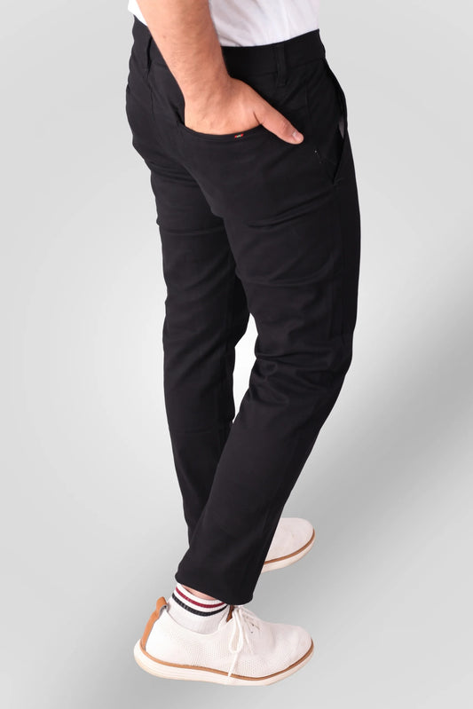 BLACK CHINO PANTS (CP02)