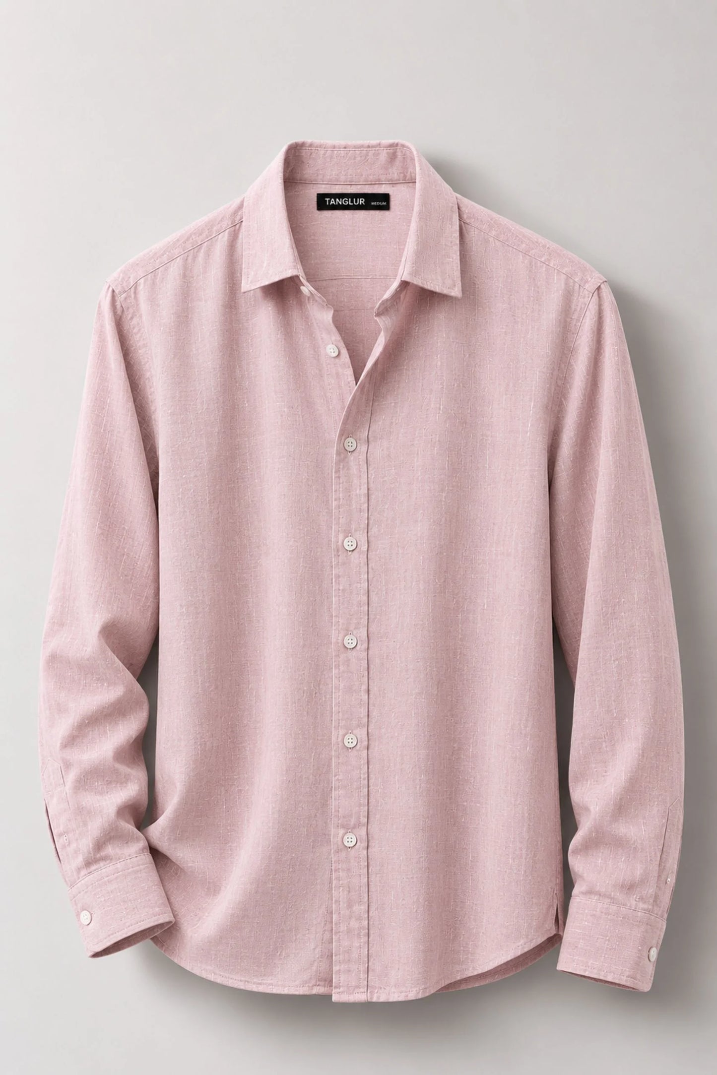 LINEN SHIRT | TEA PINK