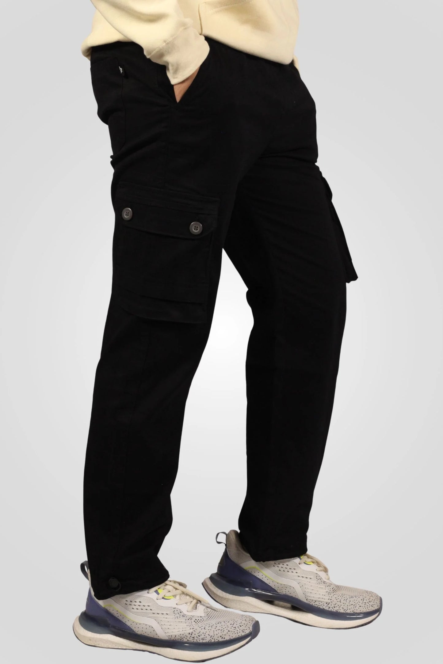 6 POCKET CARGO | BLACK
