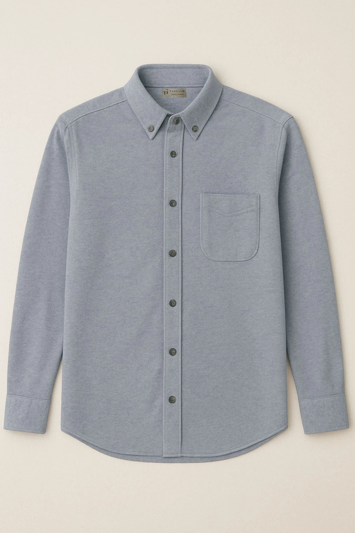 BUTTON DOWN PQ SHIRT | GREY