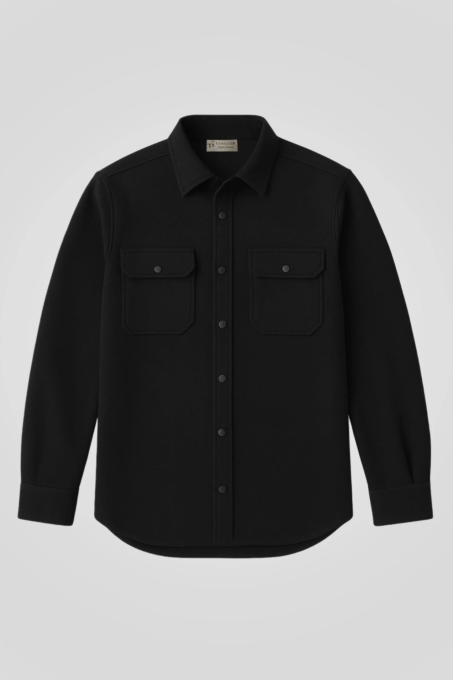 FLANNEL SHACKET | BLACK