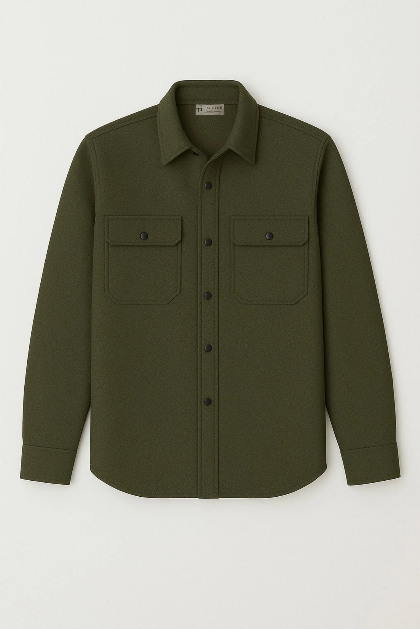 FLANNEL SHACKET | OLIVE