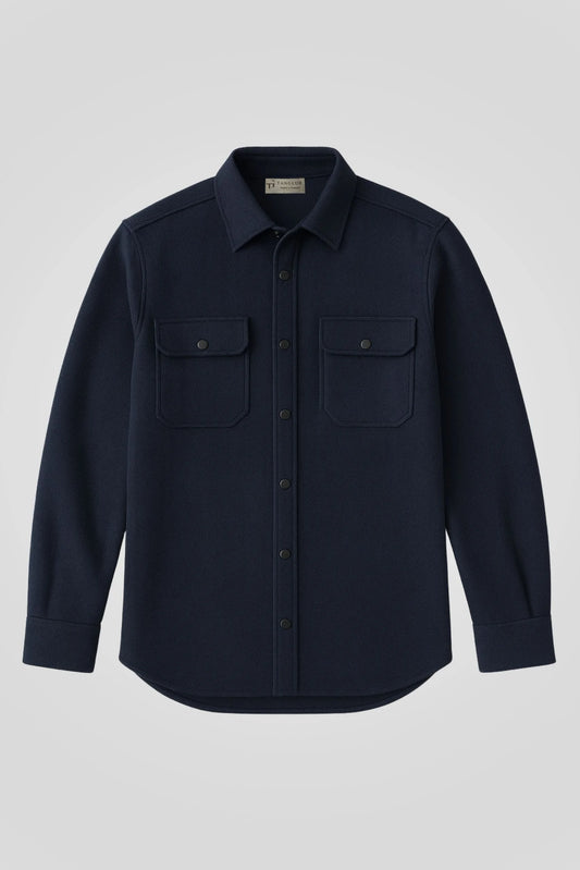 FLANNEL SHACKET | NAVY