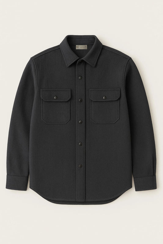 FLANNEL SHACKET | CHARCOAL