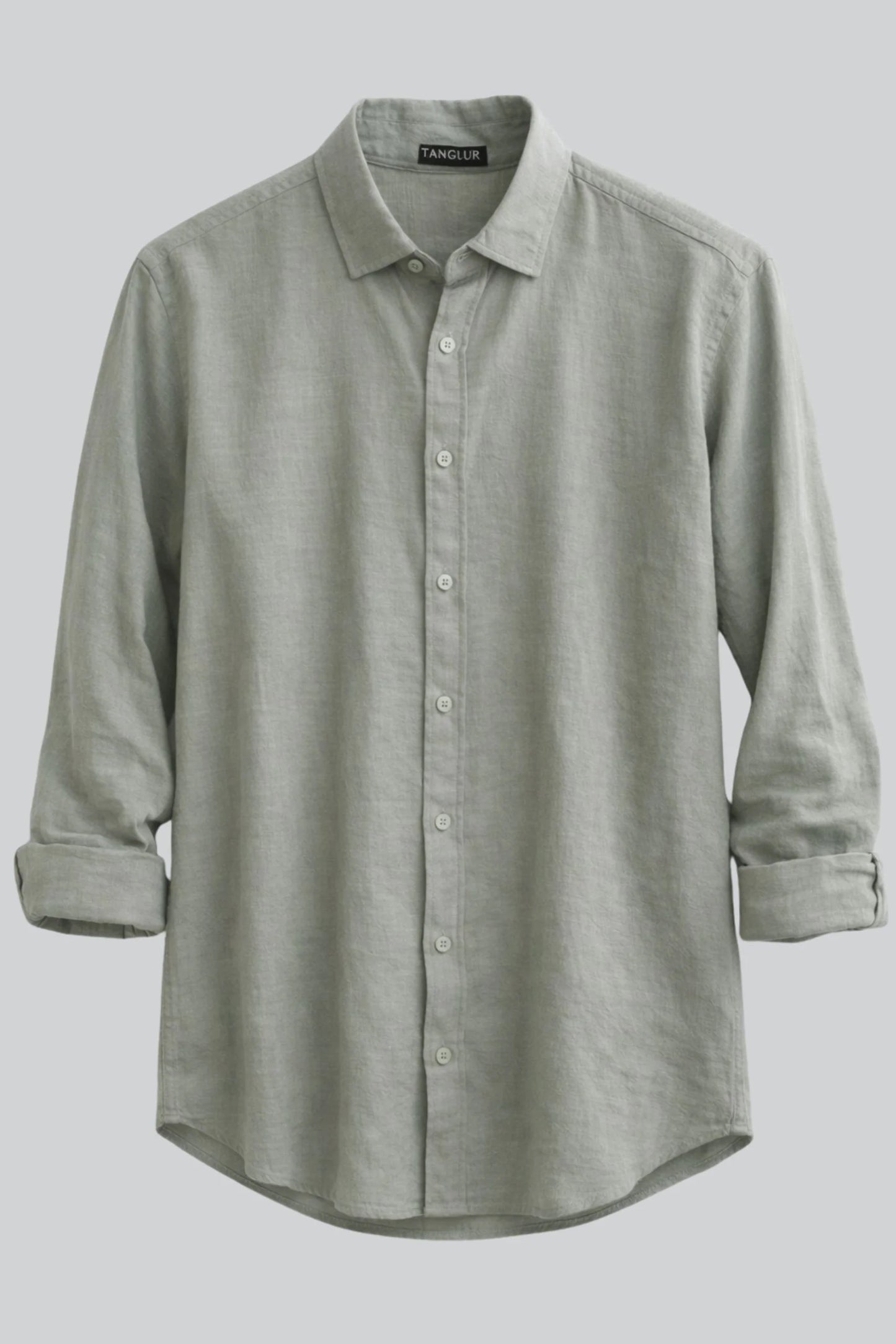 LINEN SHIRT | SAGE GREEN