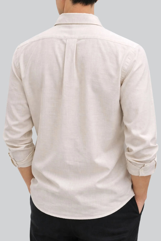 LINEN SHIRT | BEIGE