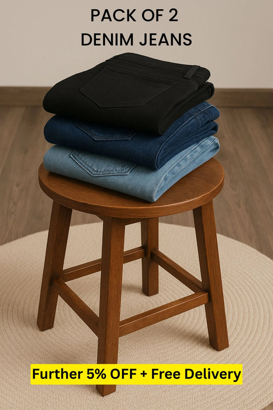 PACK OF 2 | DENIM JEANS