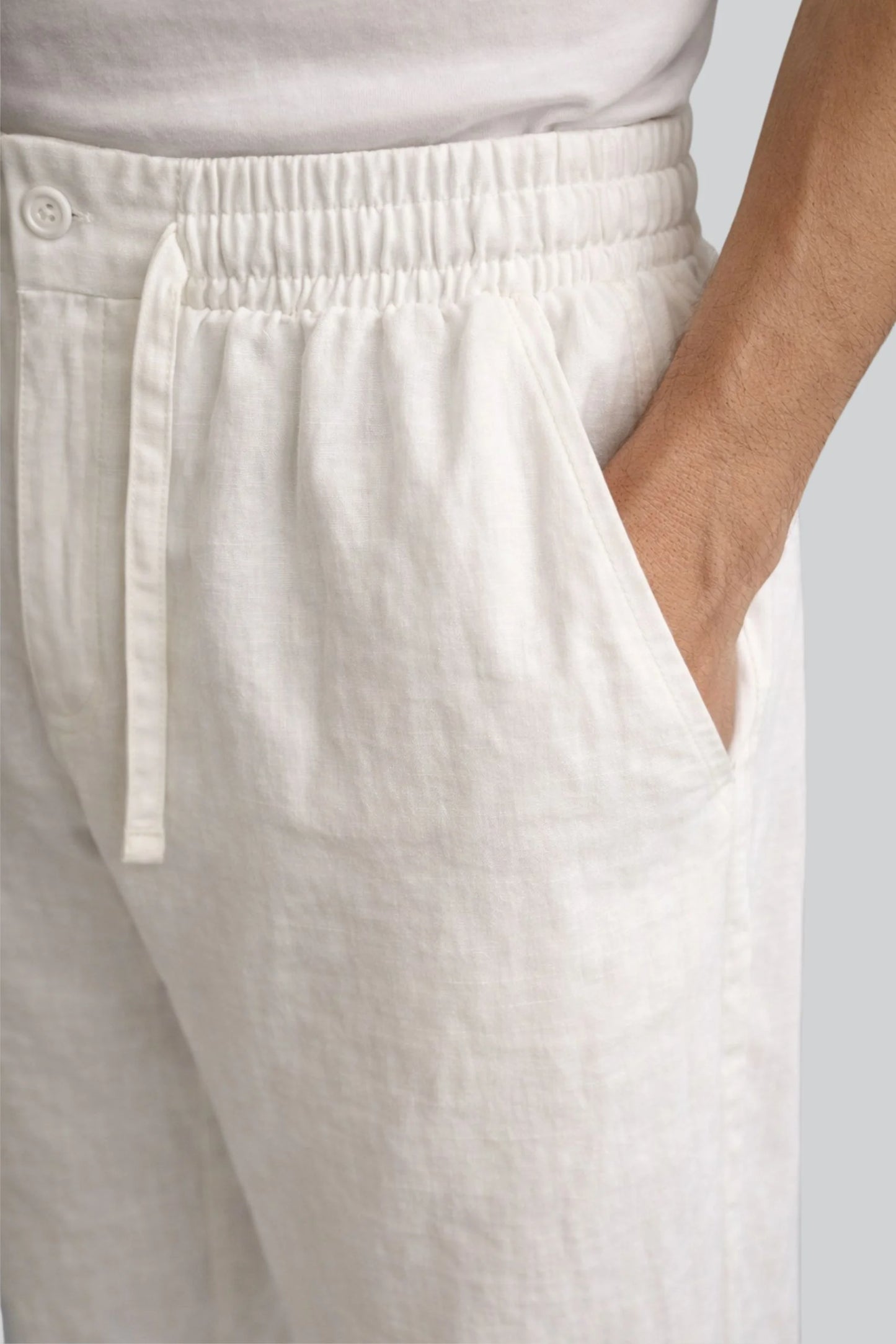 LINEN TROUSER | WHITE