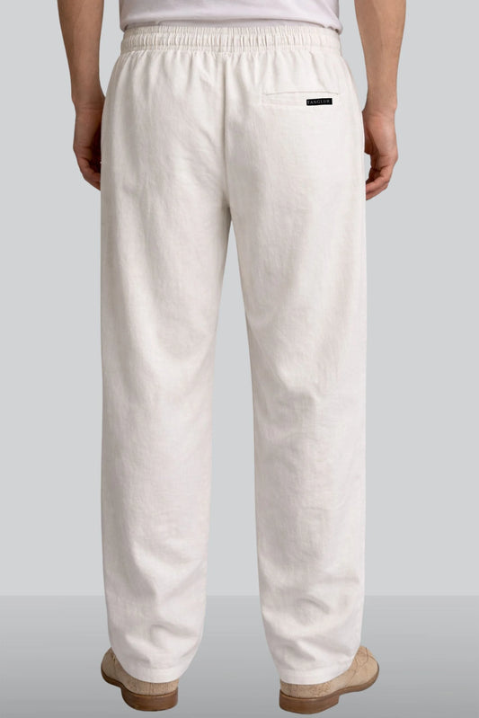LINEN TROUSER | WHITE