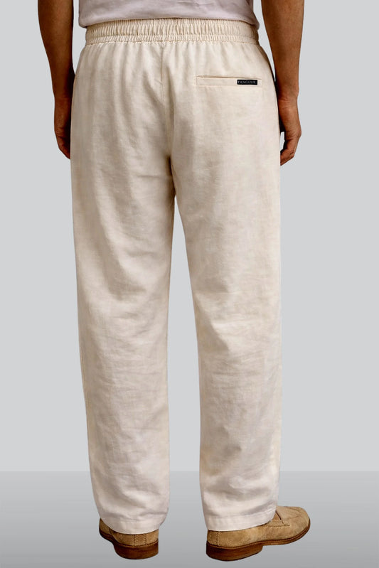 LINEN TROUSER | IVORY