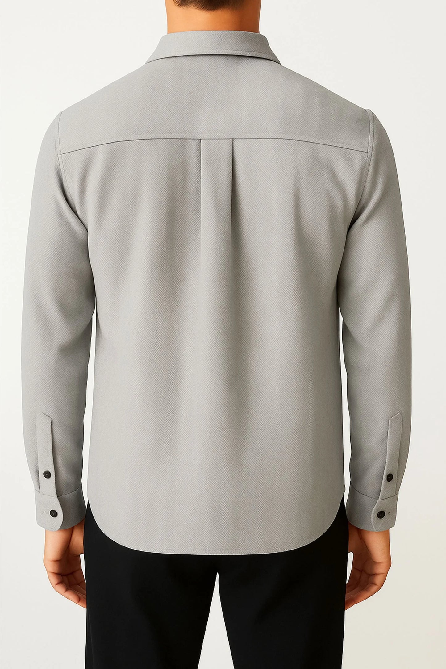 FLANNEL SHACKET | SMOKE GREY