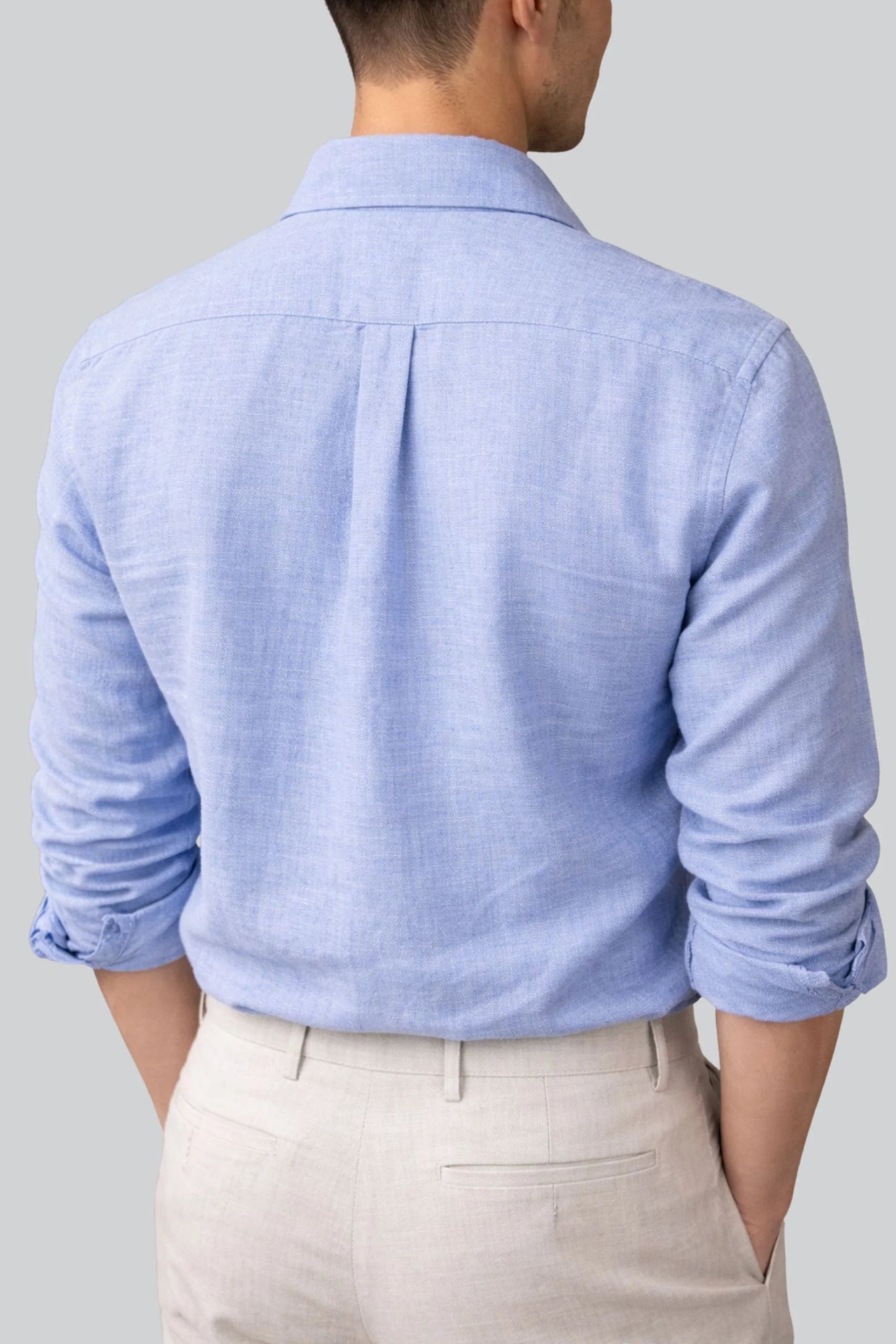 LINEN SHIRT | SKY BLUE