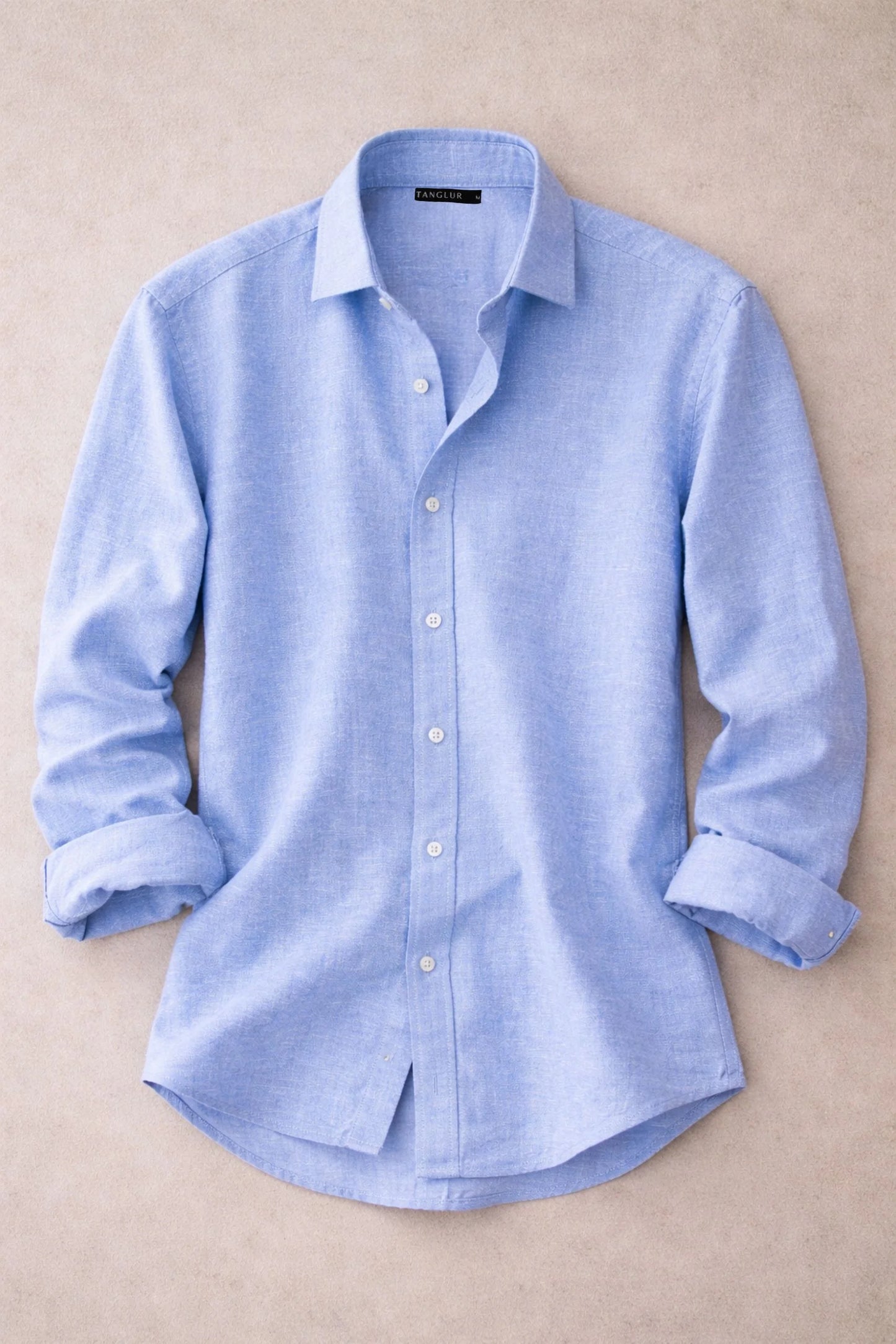 LINEN SHIRT | SKY BLUE