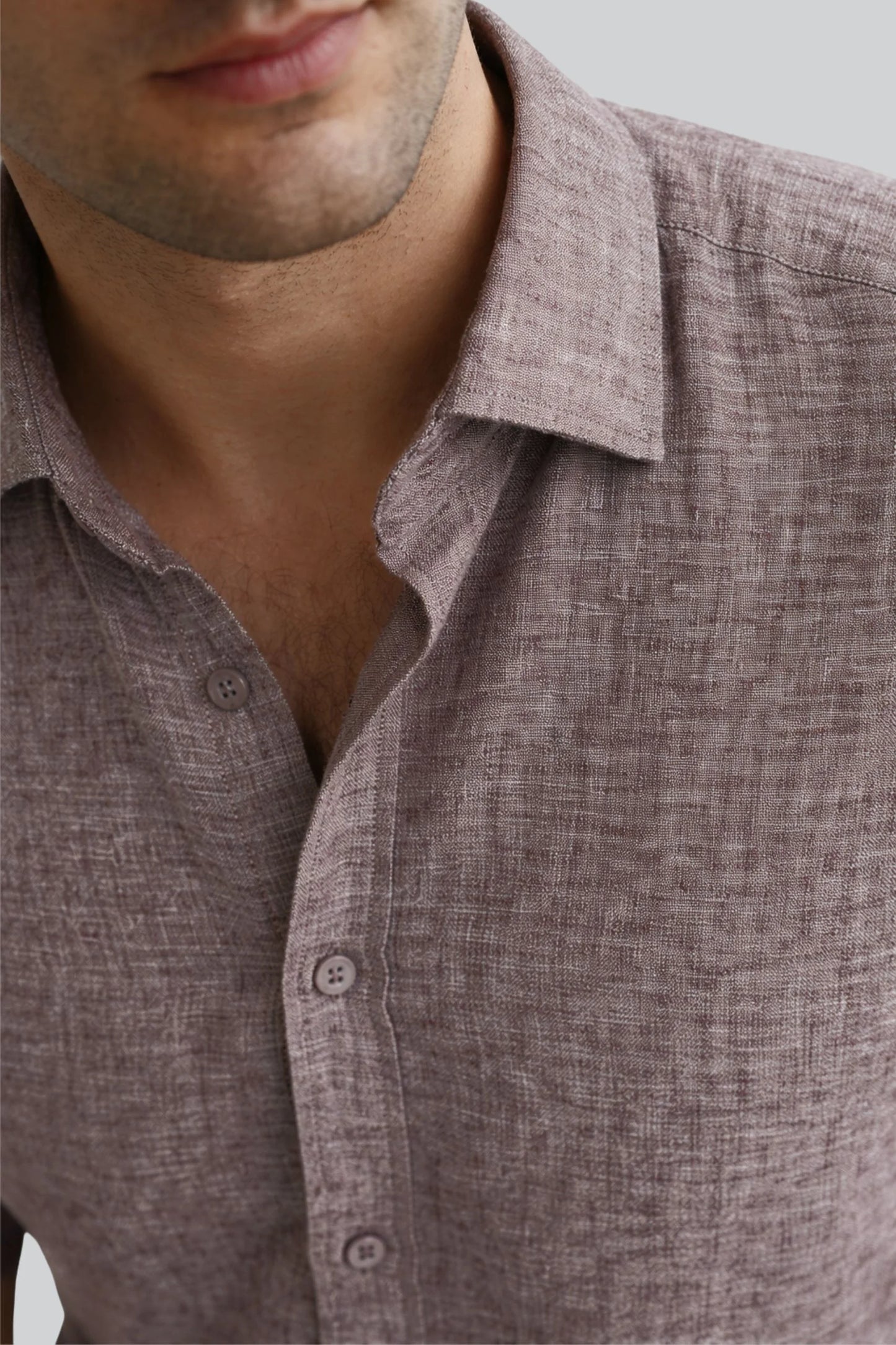 LINEN SHIRT | ROASTED ALMOND