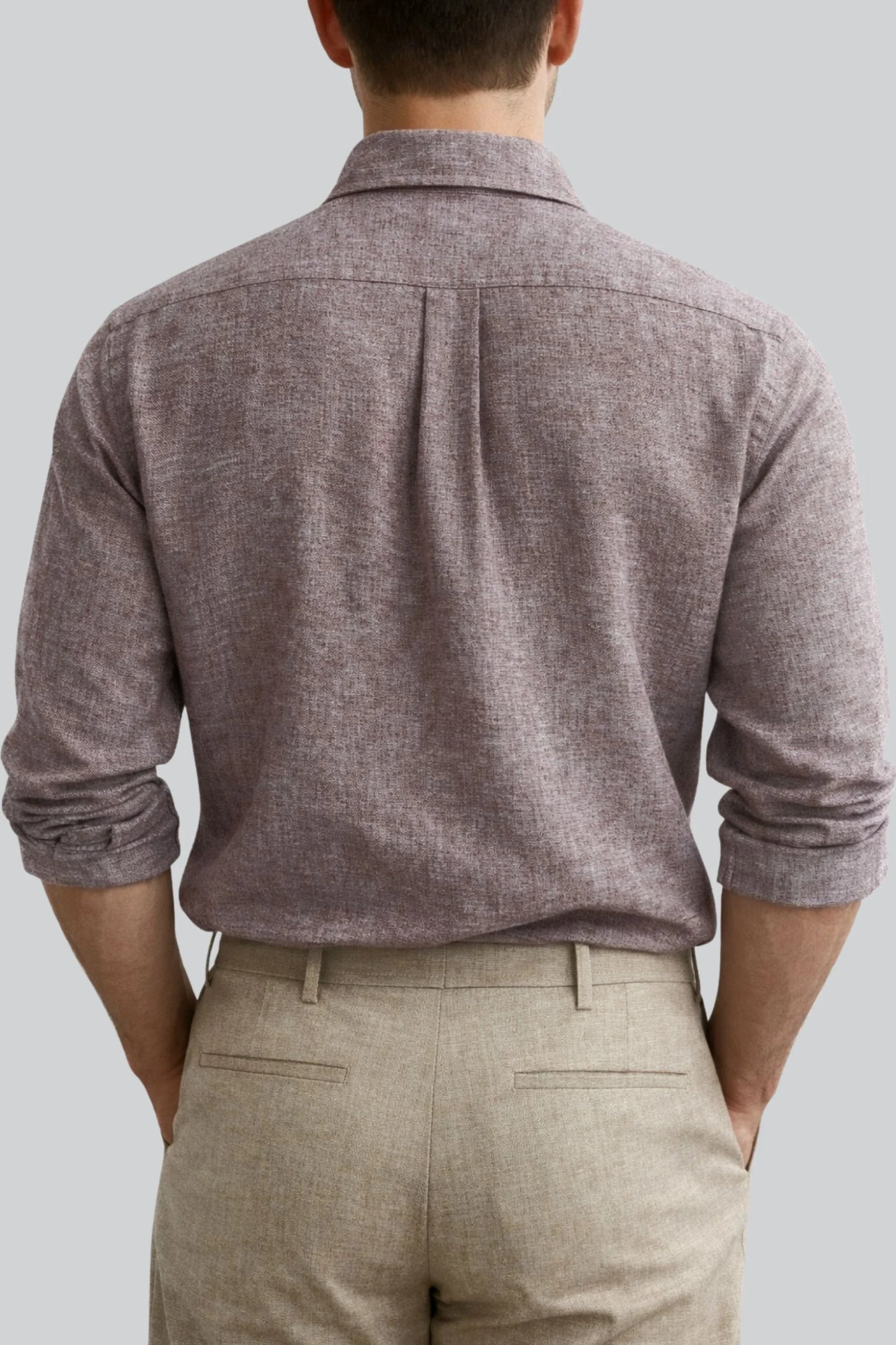 LINEN SHIRT | ROASTED ALMOND