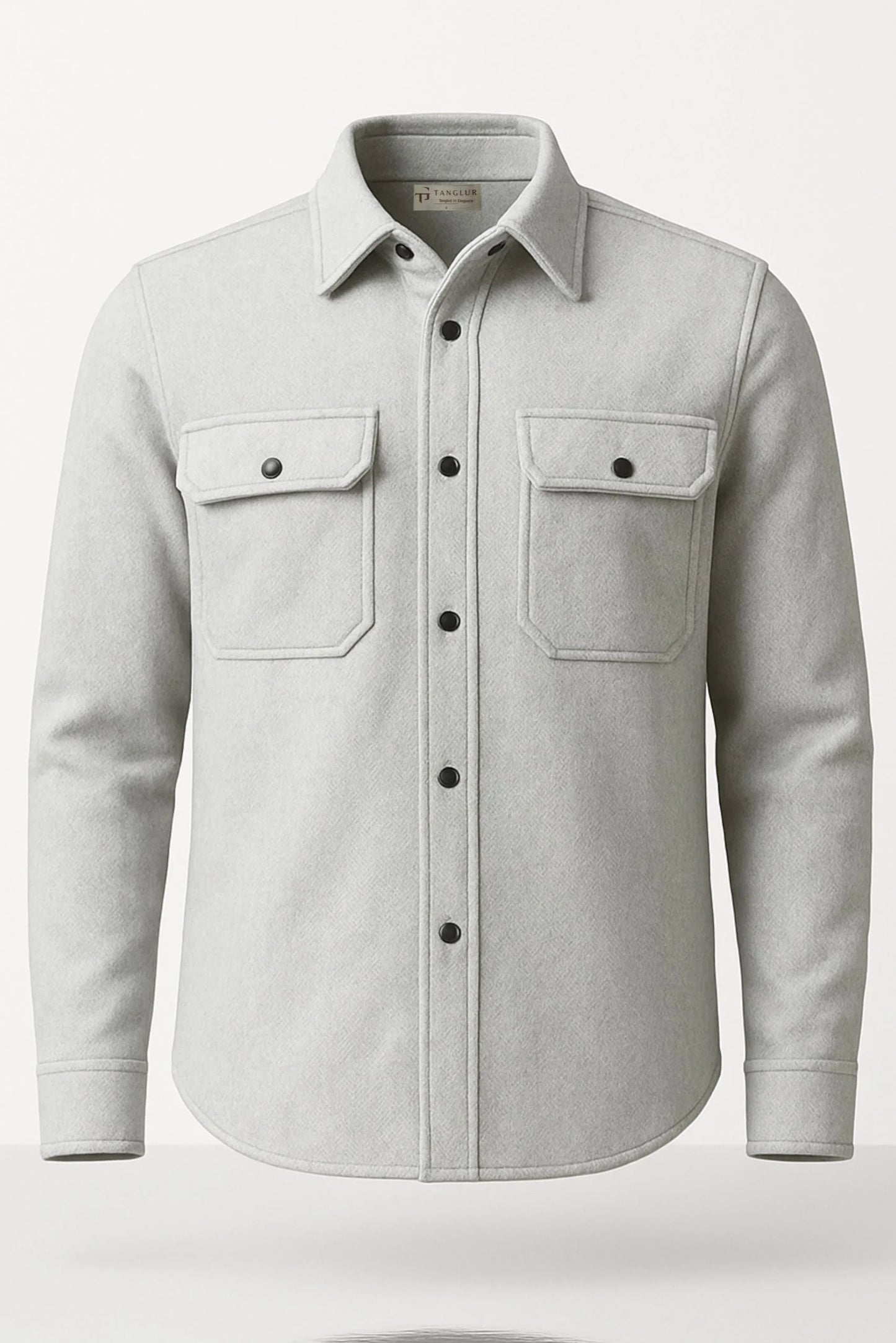 FLANNEL SHACKET | SMOKE GREY