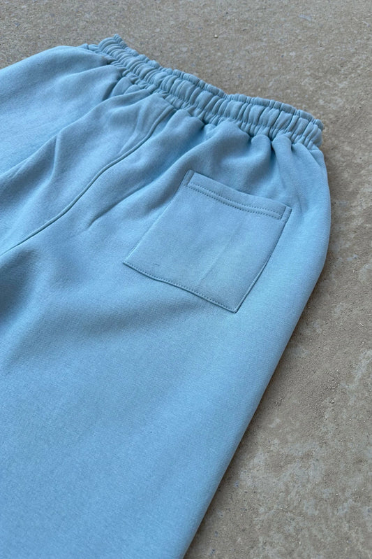23 WIDE LEG BAGGY SWEATPANTS | SLATE BLUE