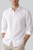 LINEN SHIRT | WHITE