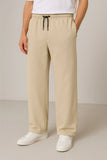 WIDE LEG BAGGY TROUSERS | BEIGE