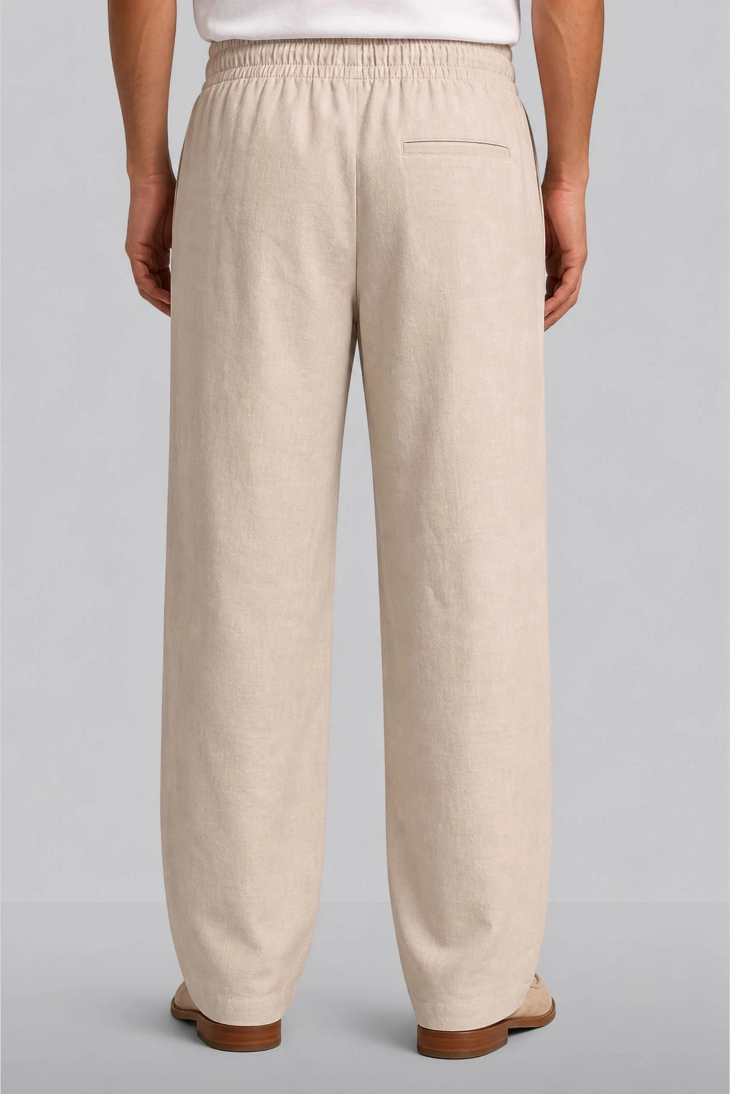 LINEN TROUSER | BEIGE