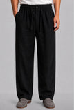 LINEN TROUSER | BLACK
