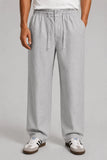 LINEN TROUSER | SMOKE GREY