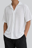 CRINKLE CUBAN SHIRT | WHITE