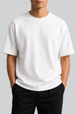 HEAVY GSM DROP SHOULDER TEE | WHITE