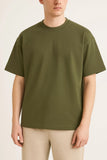 HEAVY GSM DROP SHOULDER TEE | OLIVE