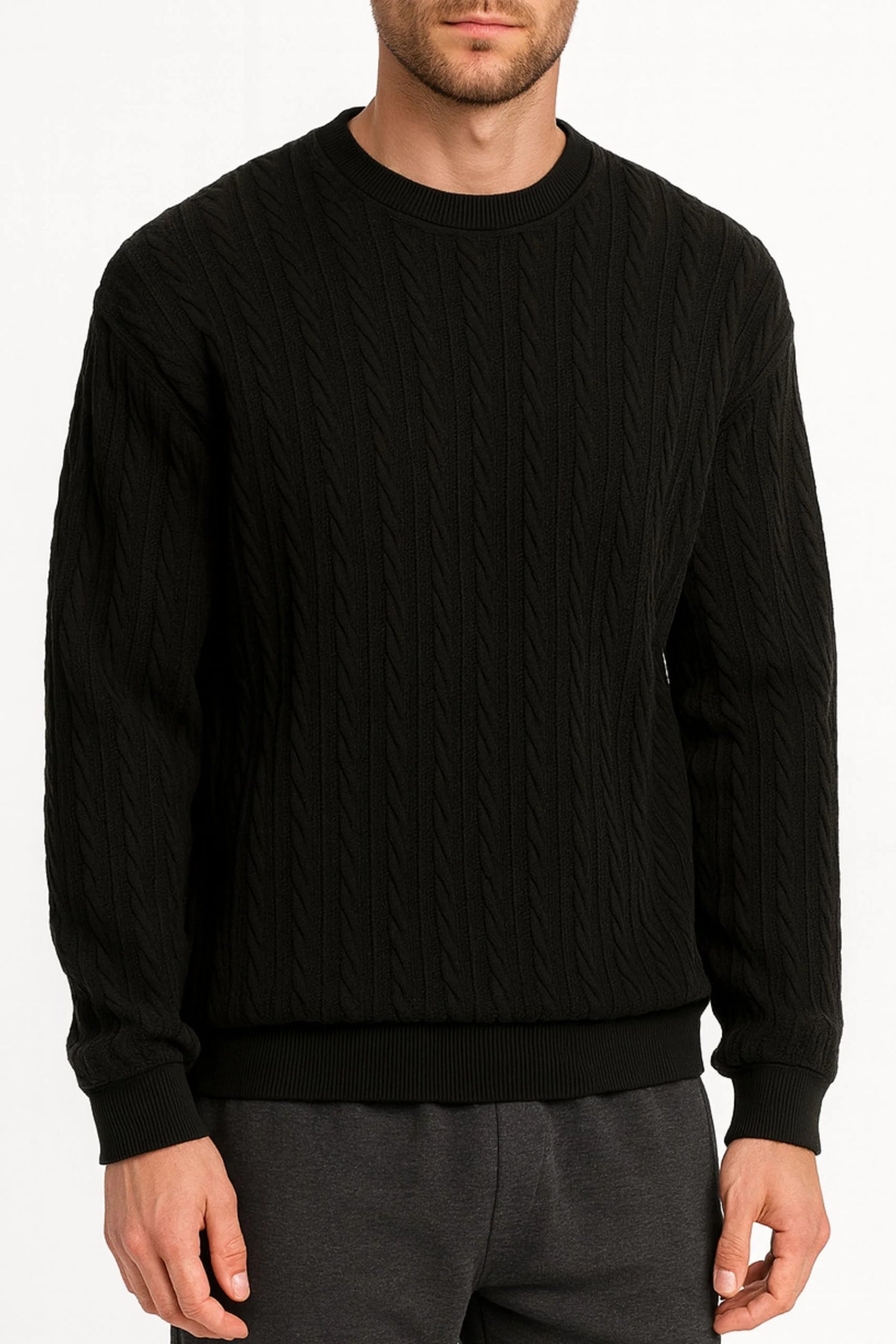 PACK OF 2 | CABLE KNIT SWEATER