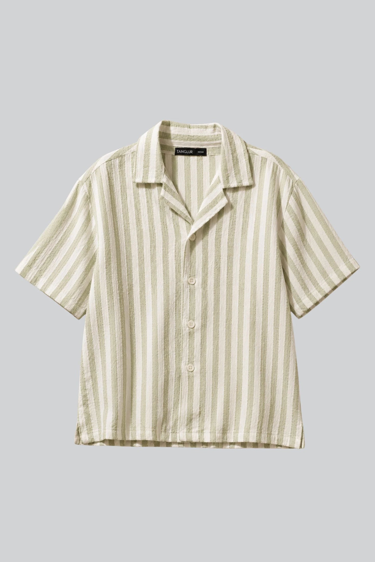 POPCORN CUBAN COLLAR | PASTEL GREEN