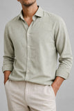 LINEN SHIRT | SAGE GREEN