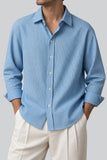STRIPED SHIRT | HERITAGE BLUE