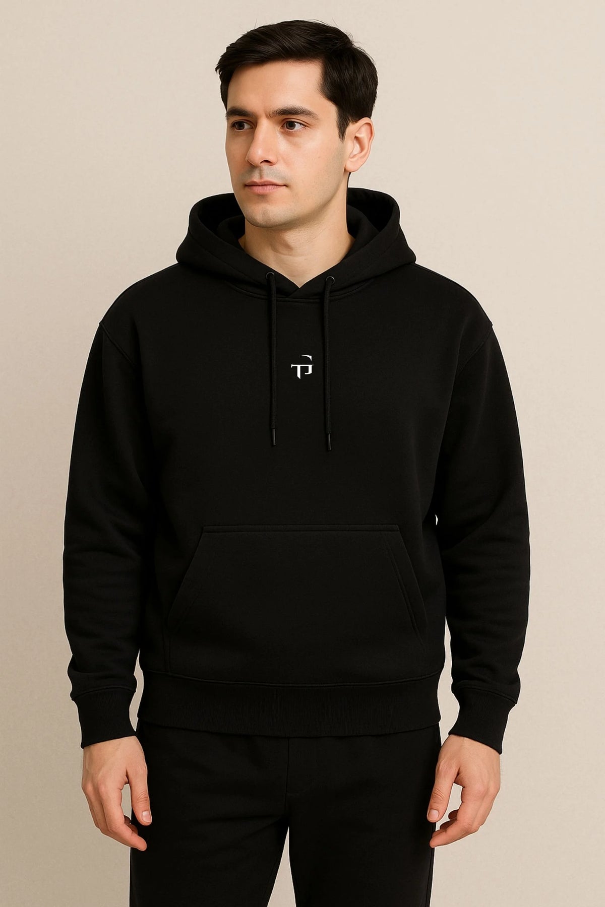 Tg Basic TG BASIC HOODIE | BLACK – T A N G L U R