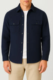 FLANNEL SHACKET | NAVY
