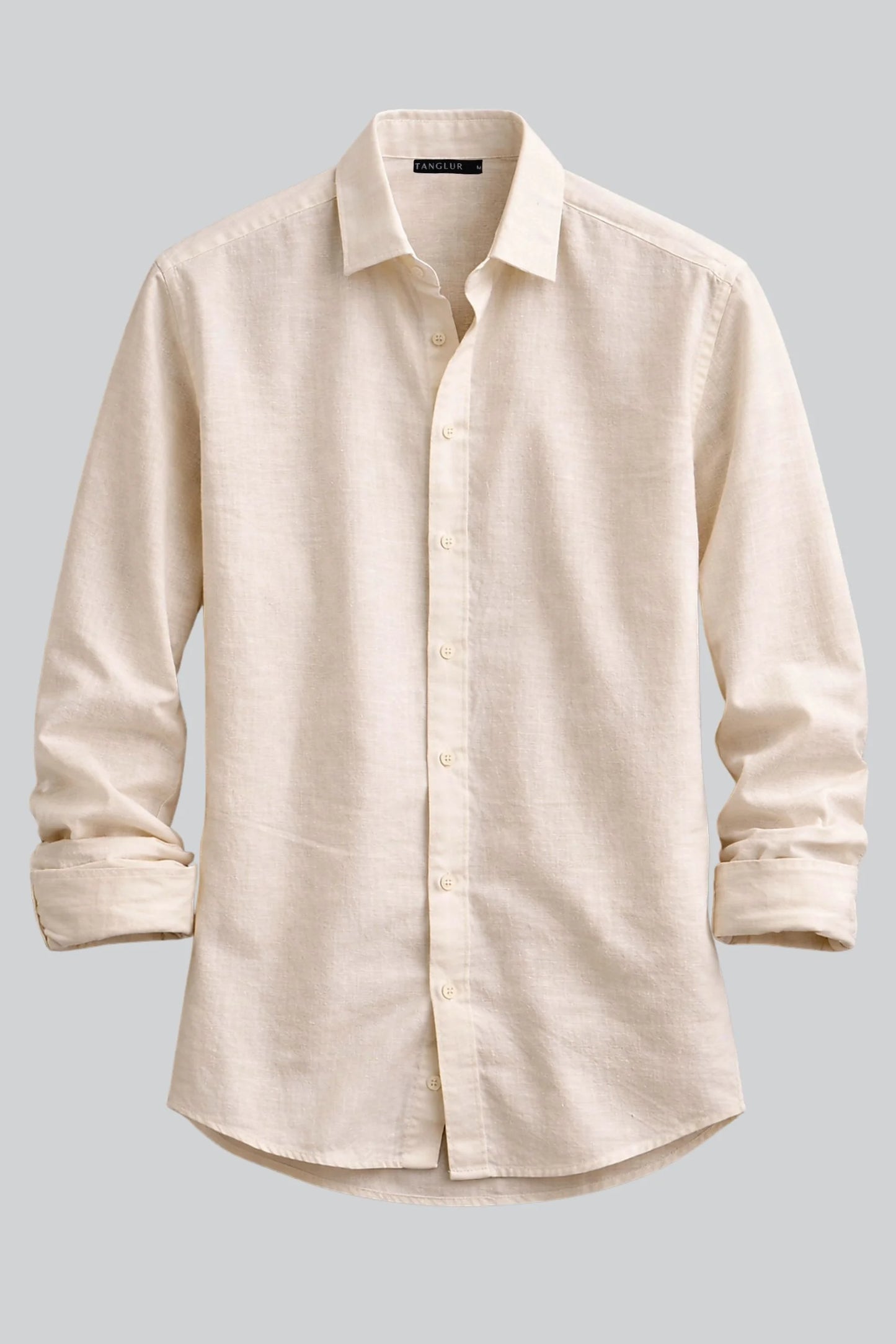 LINEN SHIRT | IVORY (OFFWHITE)