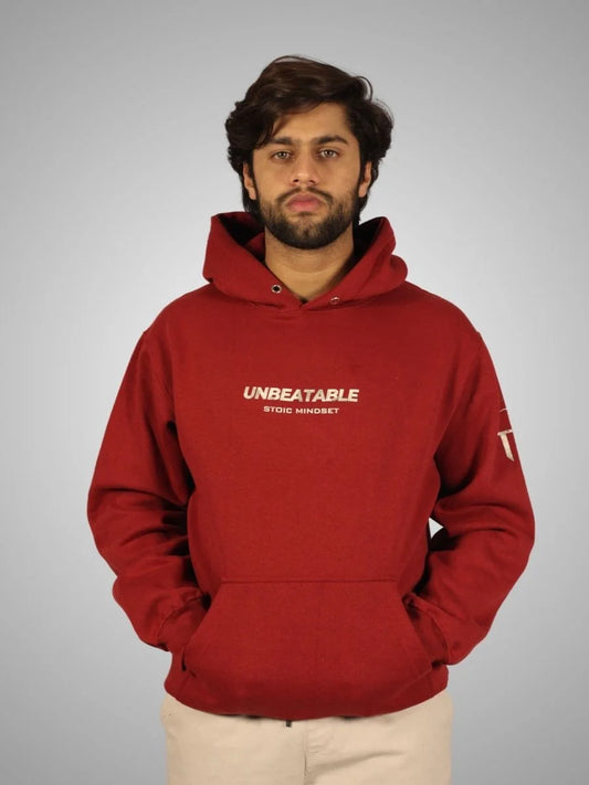 UNBEATABLE HOODIE | MAROON