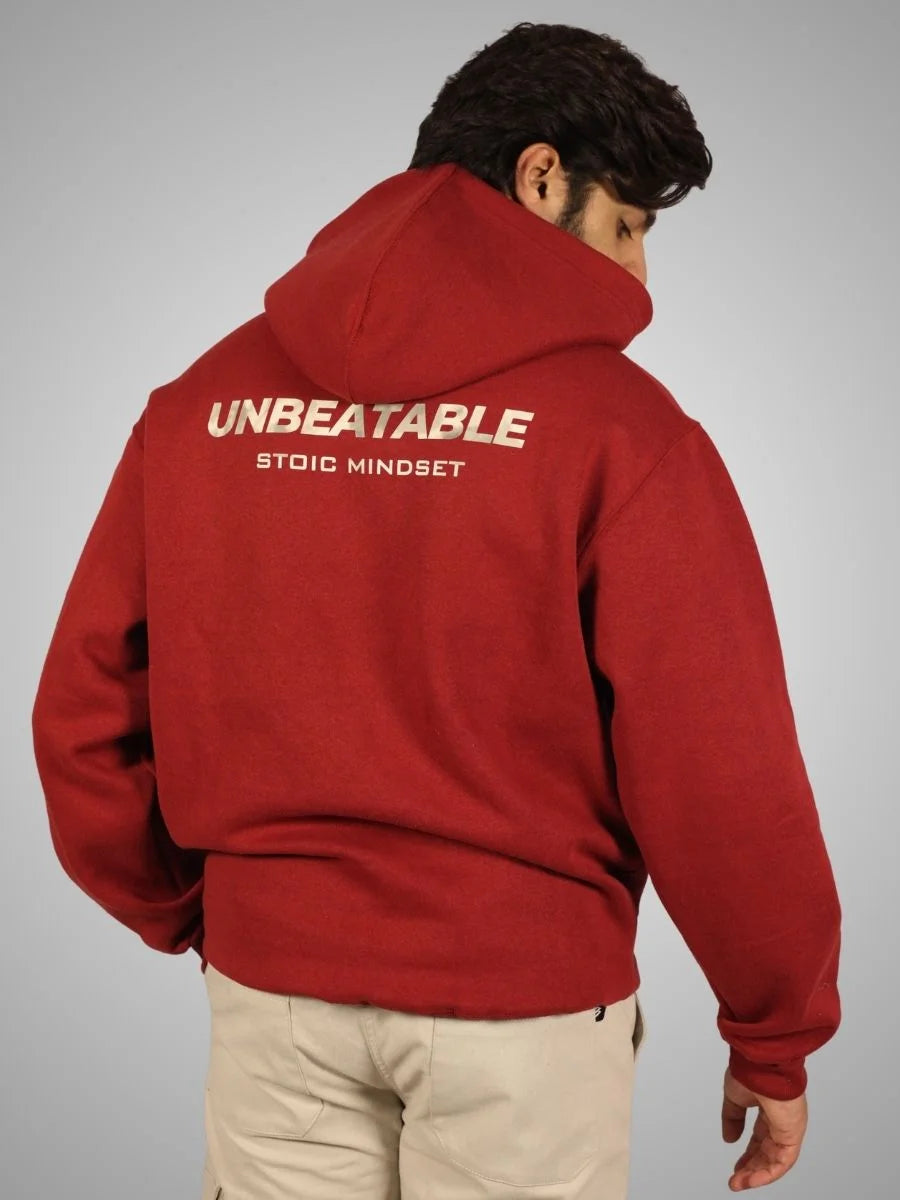 UNBEATABLE HOODIE | MAROON