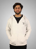 TG ZIPPER HOODIE | ASH GREY